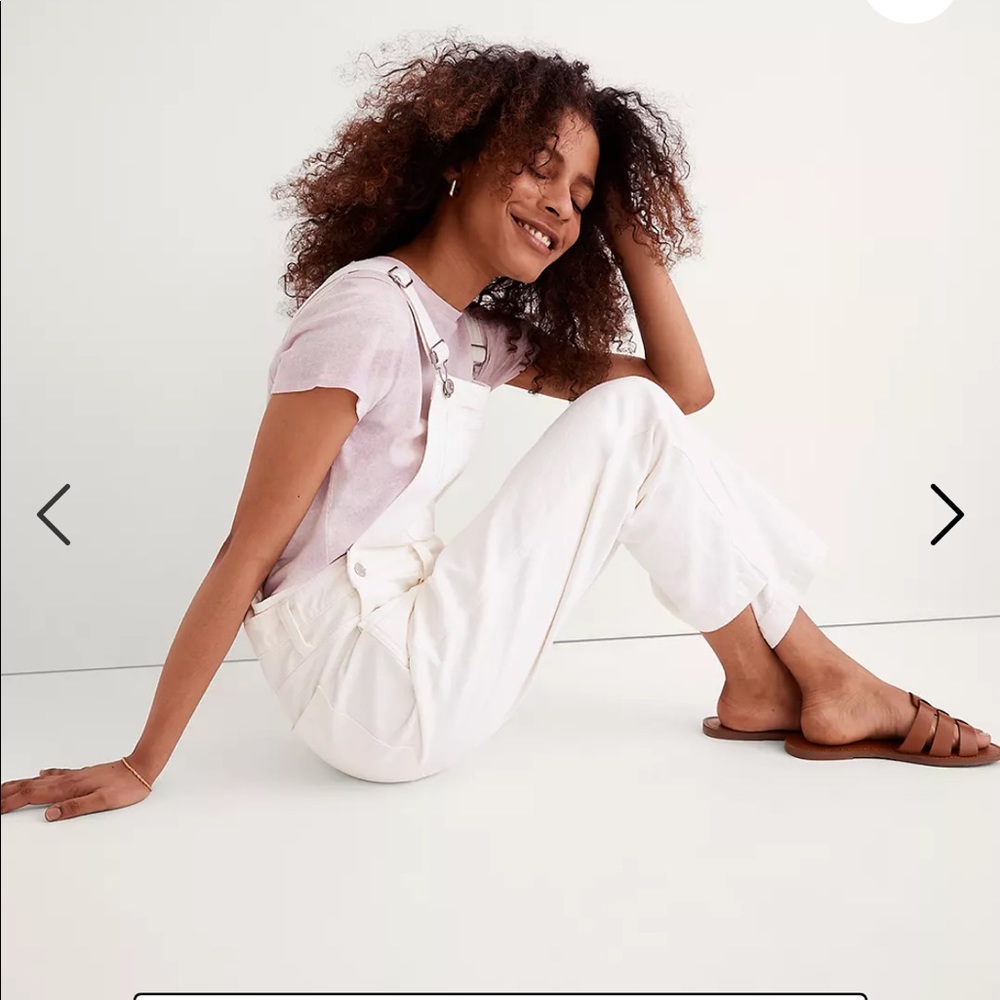 Madewell Overall White (like new) Size: S